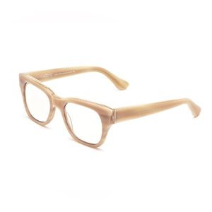 Caddis Miklos 0.00 Clear Lens Frames in Polished Bone
